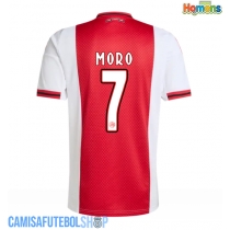 Camisa de time de futebol Ajax Raul Moro #7 Replicas 1º Equipamento 2025-26 Manga Curta